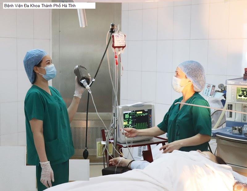 Bệnh Viện Đa Khoa Thành Phố Hà Tĩnh