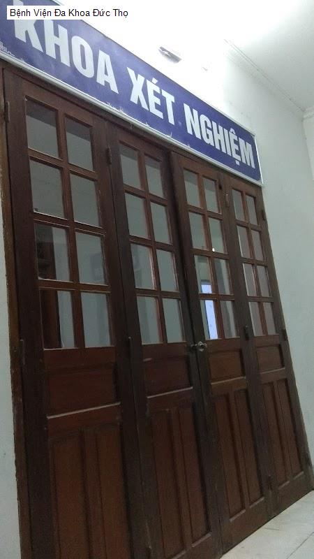 Bệnh Viện Đa Khoa Đức Thọ