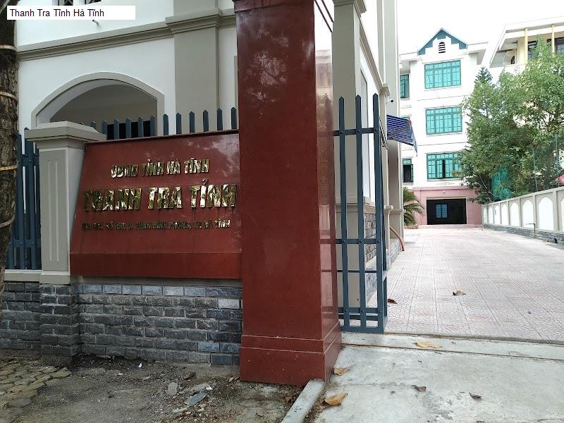 Thanh Tra Tỉnh Hà Tĩnh