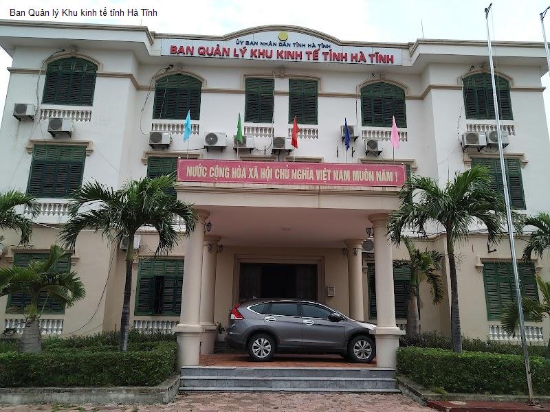 Ban Quản lý Khu kinh tế tỉnh Hà Tĩnh