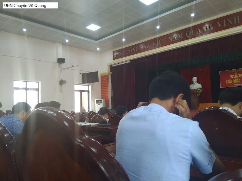 UBND huyện Vũ Quang