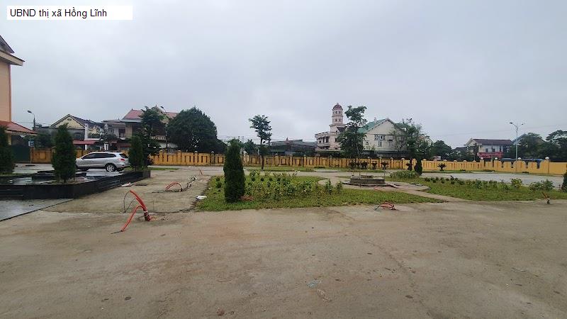 UBND thị xã Hồng Lĩnh