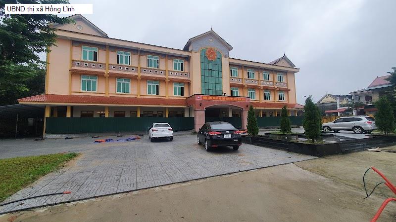 UBND thị xã Hồng Lĩnh