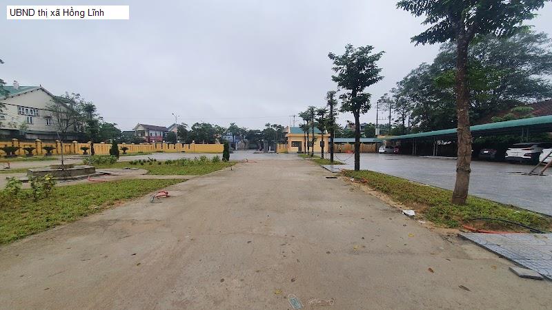 UBND thị xã Hồng Lĩnh