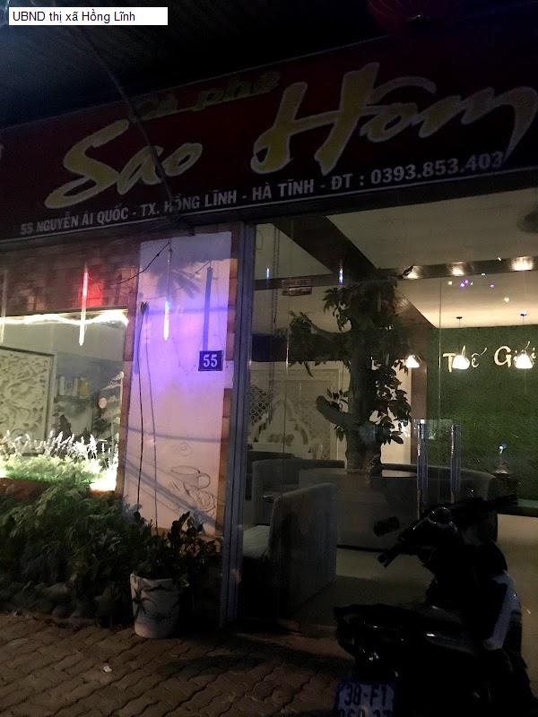 UBND thị xã Hồng Lĩnh