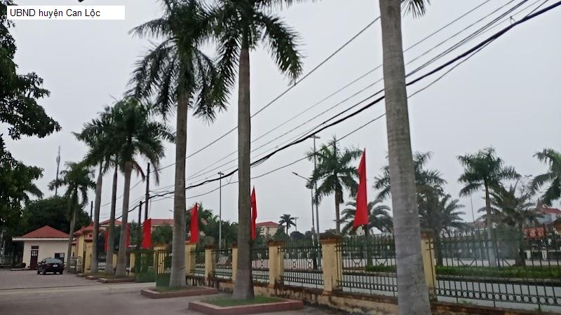 UBND huyện Can Lộc