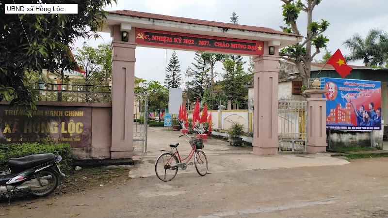 UBND xã Hồng Lộc