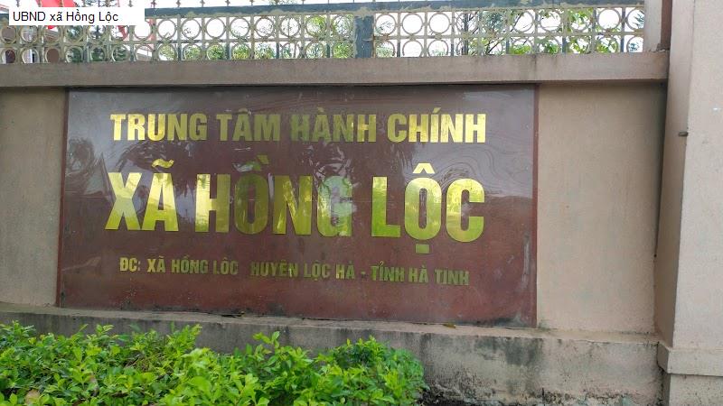 UBND xã Hồng Lộc