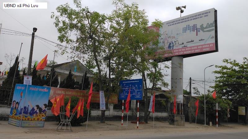 UBND xã Phù Lưu