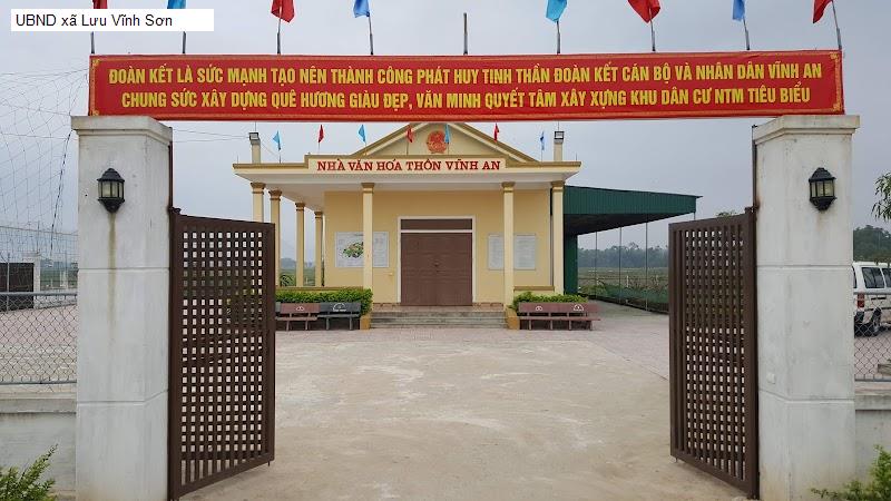UBND xã Lưu Vĩnh Sơn