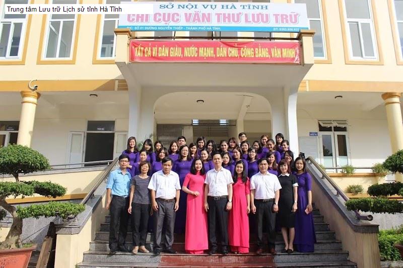 Trung tâm Lưu trữ Lịch sử tỉnh Hà Tĩnh