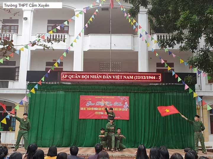 Trường THPT Cẩm Xuyên