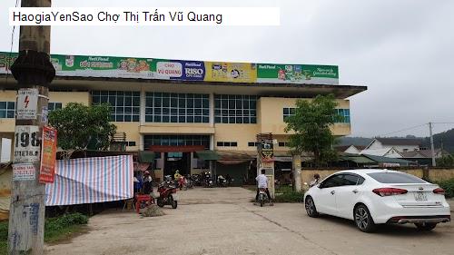 Chợ Thị Trấn Vũ Quang