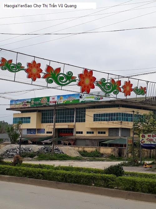 Nội thât Chợ Thị Trấn Vũ Quang
